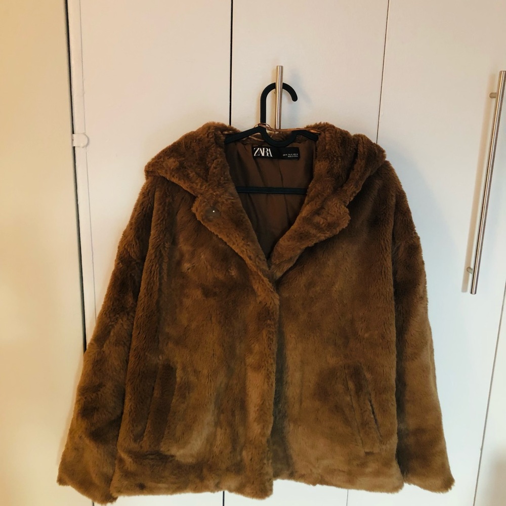 ZARA Fur Jacket